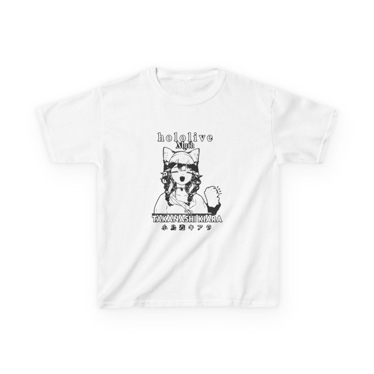 Takanashi Kiara Hololive English HoloMyth Kids T-Shirt