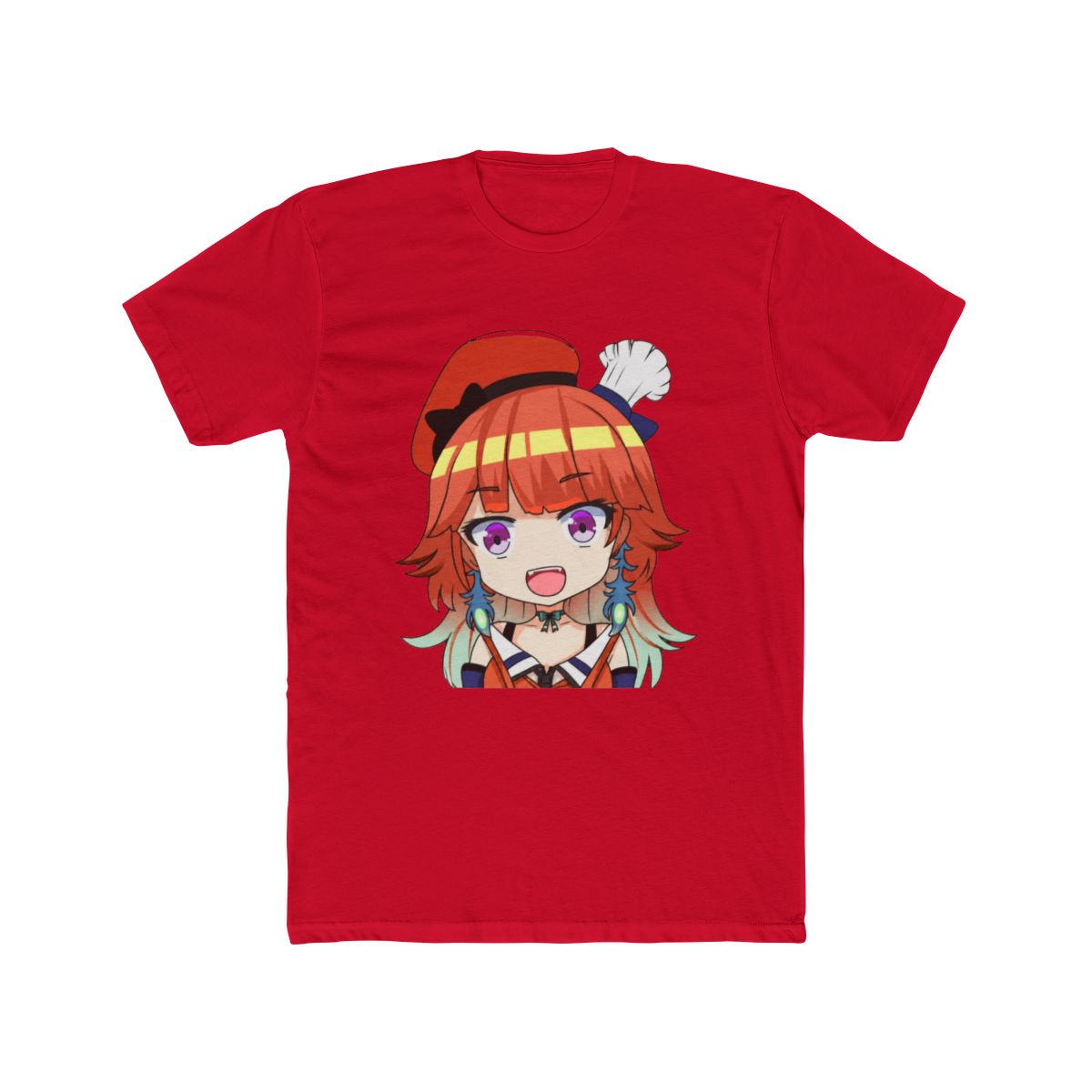 Hololive EN - Takanashi Kiara "KFP - Kiara Fried Phoenix" T Shirt - alternate angle 3, merchandise