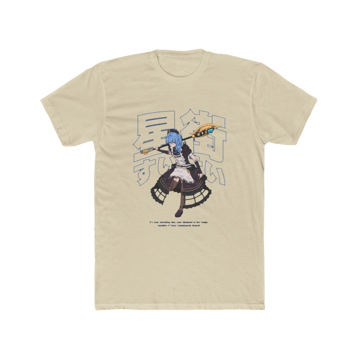 Hoshimachi Suisei Battle Maid Hololive T Shirt | Hololive EN - alternate angle 3, merchandise