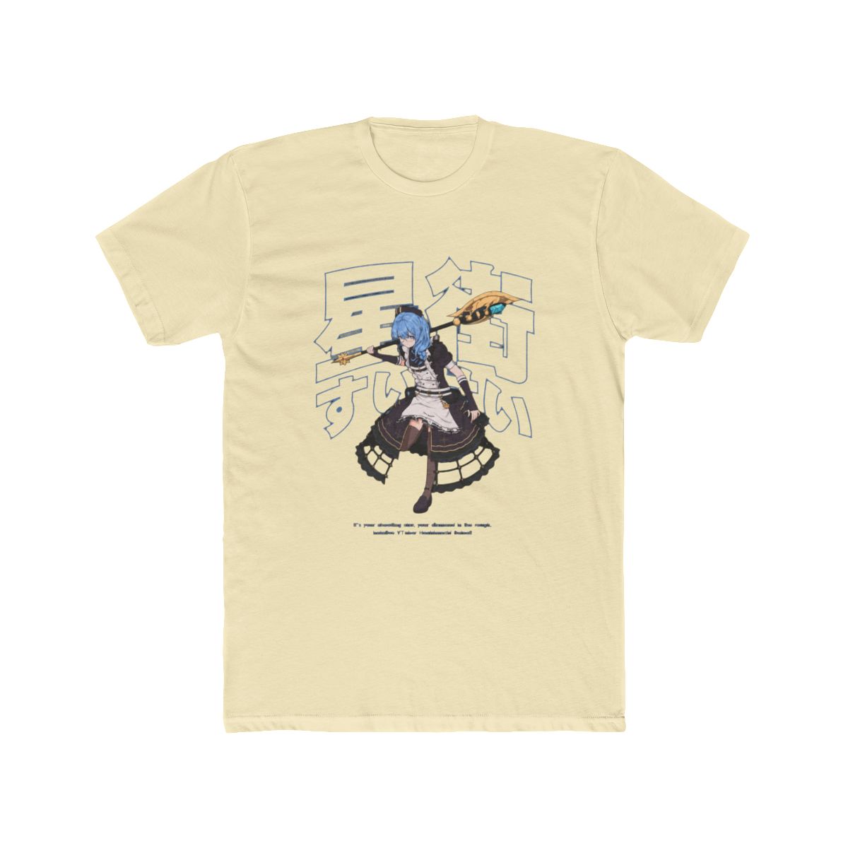 Hoshimachi Suisei Battle Maid Hololive T Shirt | Hololive EN - alternate angle 4, merchandise