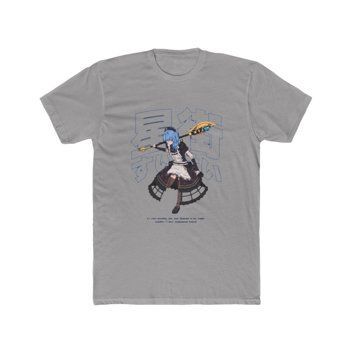 Hoshimachi Suisei Battle Maid Hololive T Shirt | Hololive EN - alternate angle 3, merchandise
