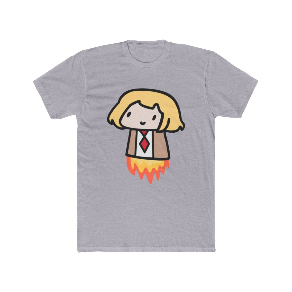 Hololive - Watson Amelia Chibi Mini T Shirt | Hololive EN - alternate angle 2, merchandise
