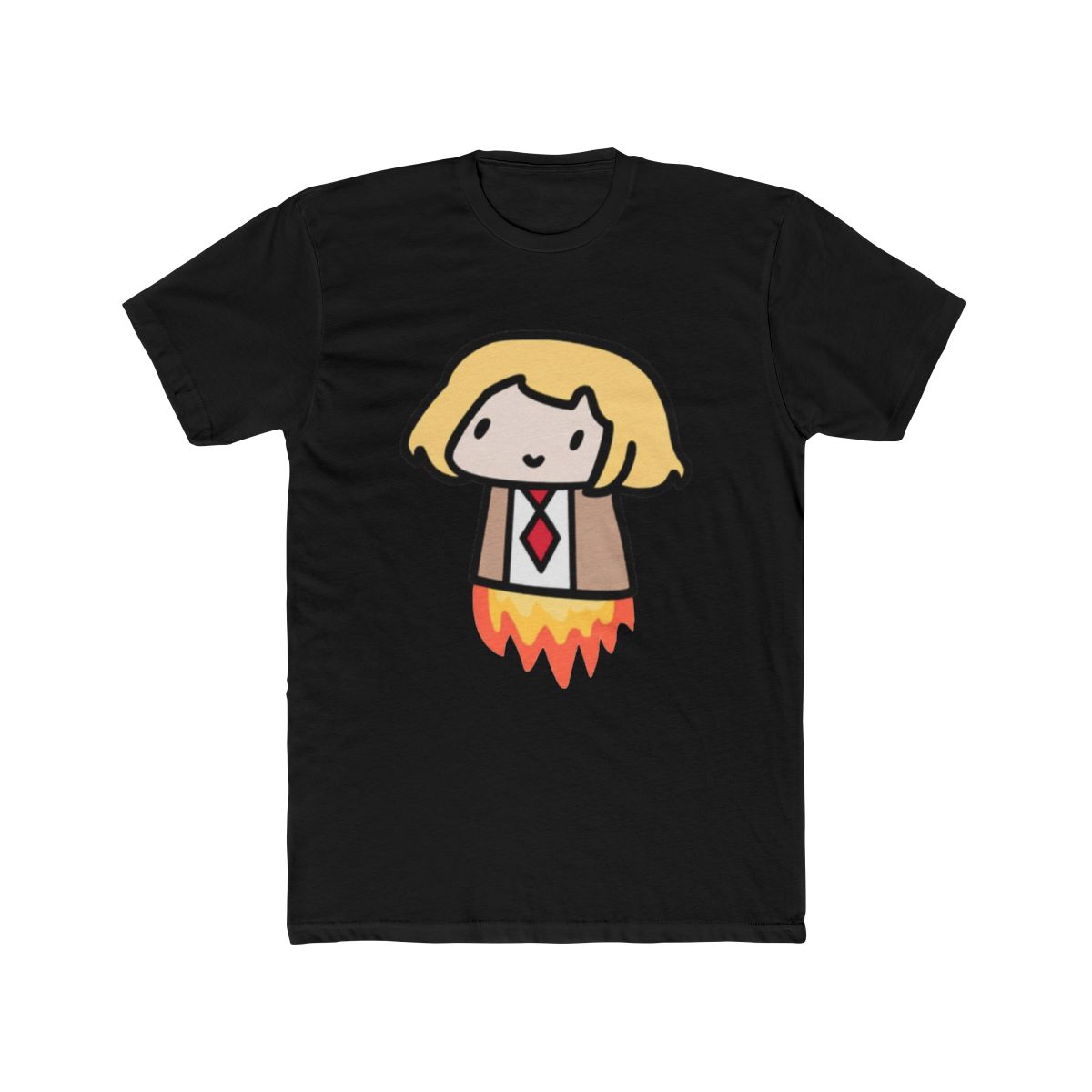 Hololive - Watson Amelia Chibi Mini T Shirt | Hololive EN - alternate angle 3, merchandise