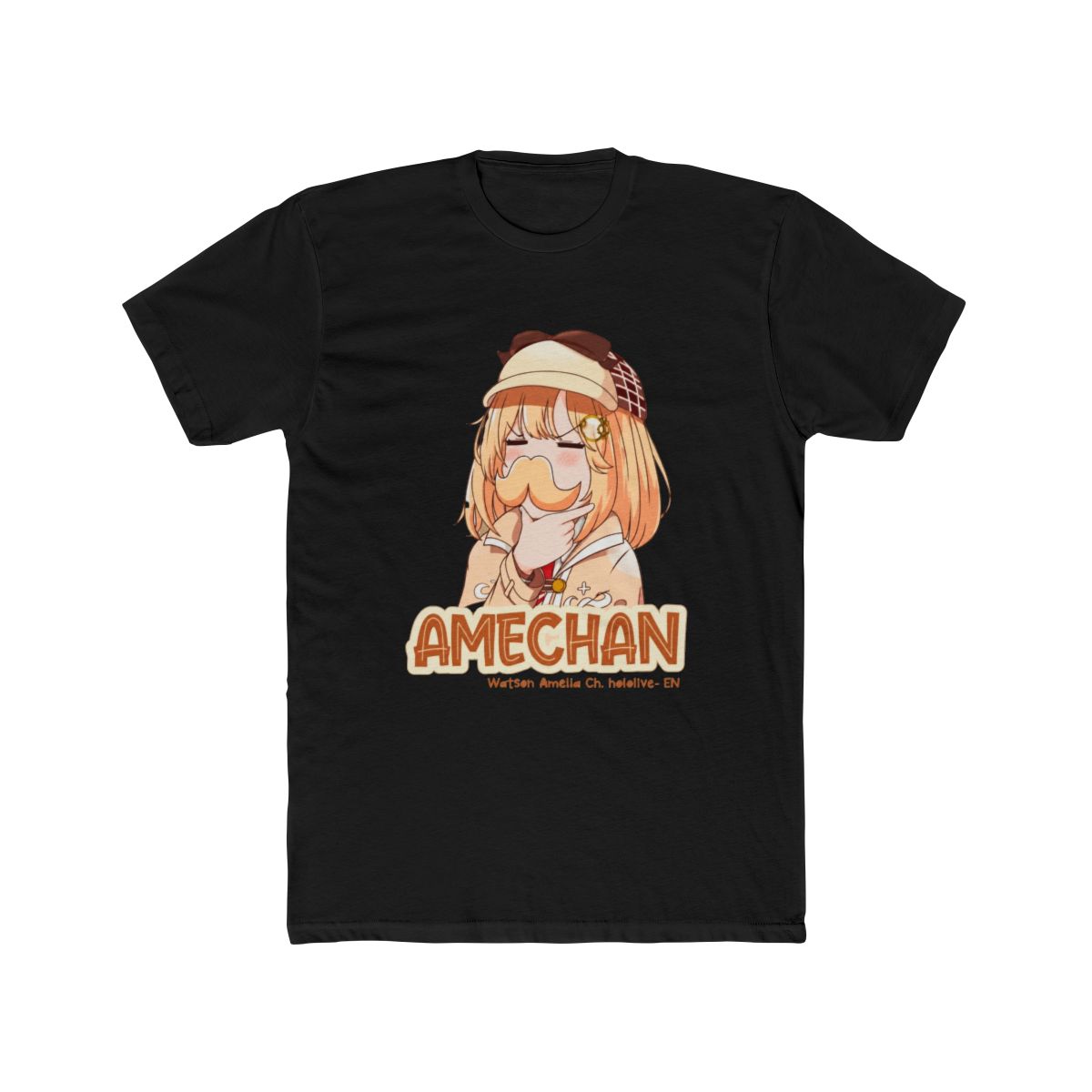 Hololive EN - Watson Amelia Detective T Shirt - alternate angle 4, merchandise