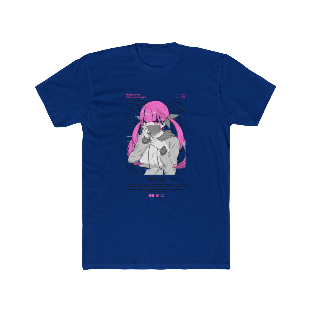 Hololive Japan Minato Aqua T Shirt | Hololive EN - alternate angle 5, merchandise