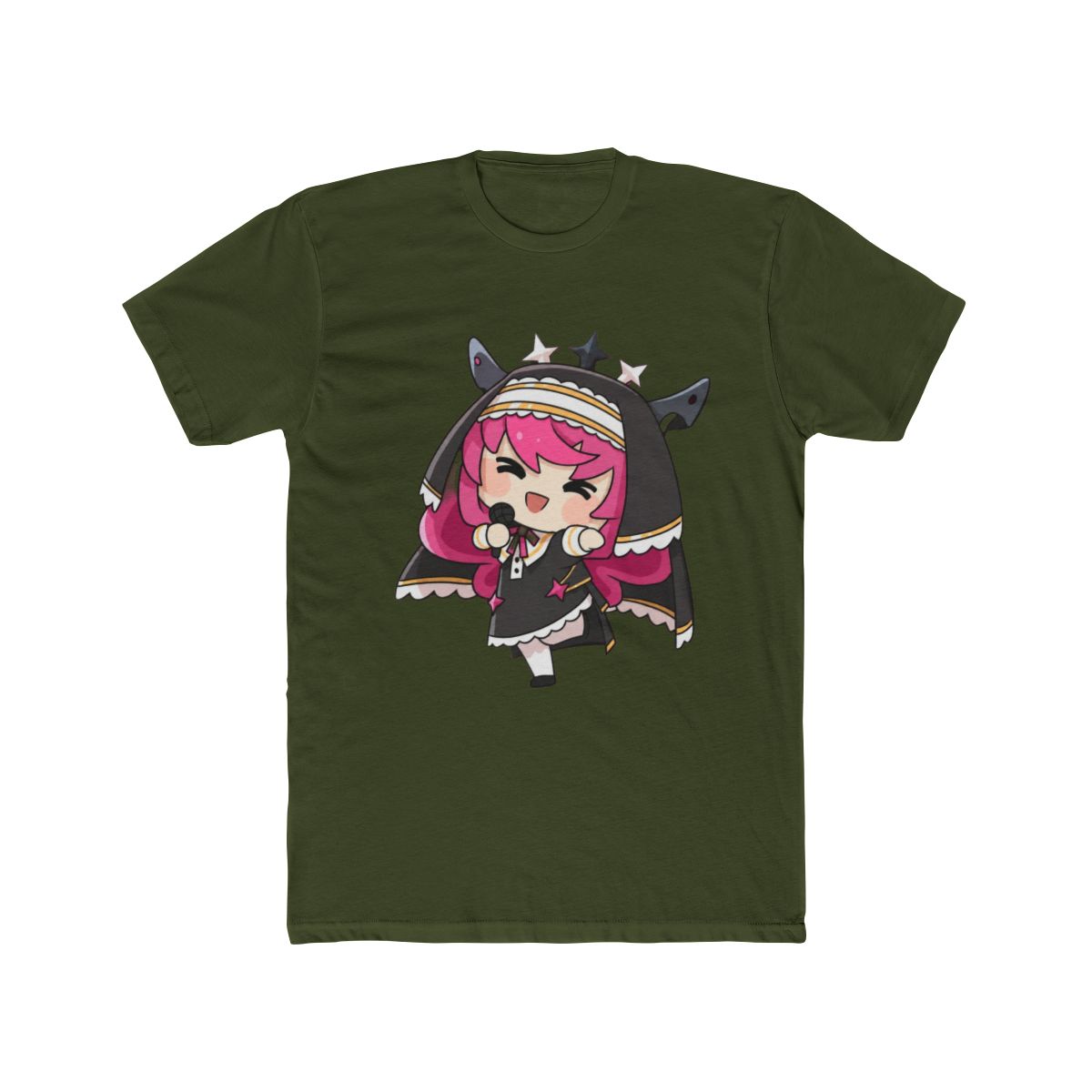 IRyS Chibi Idol | Hololive EN VTuber Fan Art T Shirt - alternate angle 4, merchandise
