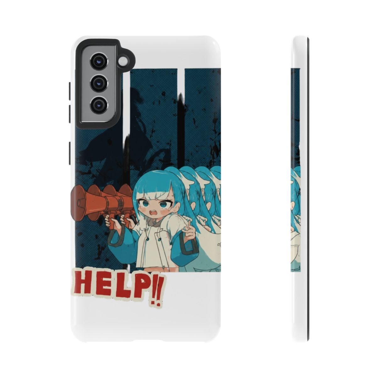 Help | Kobo Kanaeru | Hololive Indonesia Phone Case | Kobo / Hololive ID - alternate angle 3, merchandise